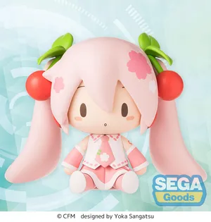 Character Vocal Series - Fuwapuchi Figura Chibi - Miku Hatsune (Sakura)
