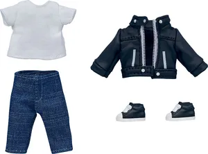 Nendoroid Doll - Accesorios - Outfit Set: Leather Jacket (Black)