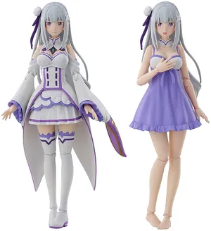 Re:ZERO - KADOKAWA PLASTIC MODEL SERIES - Emilia (DX Ver.)