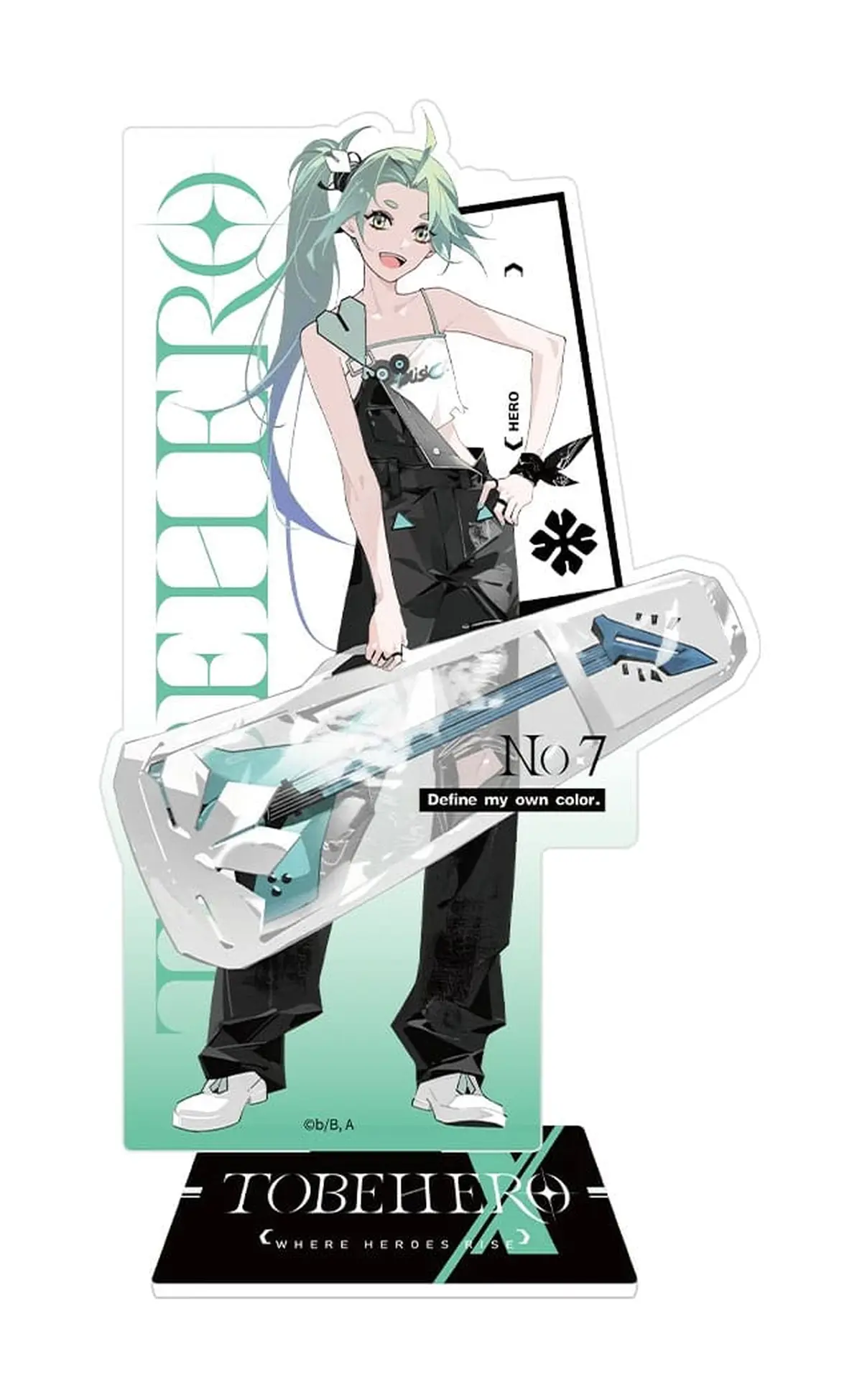 TO BE HERO X - Acrylic Stand - Lucky Cyan - Imagen 1