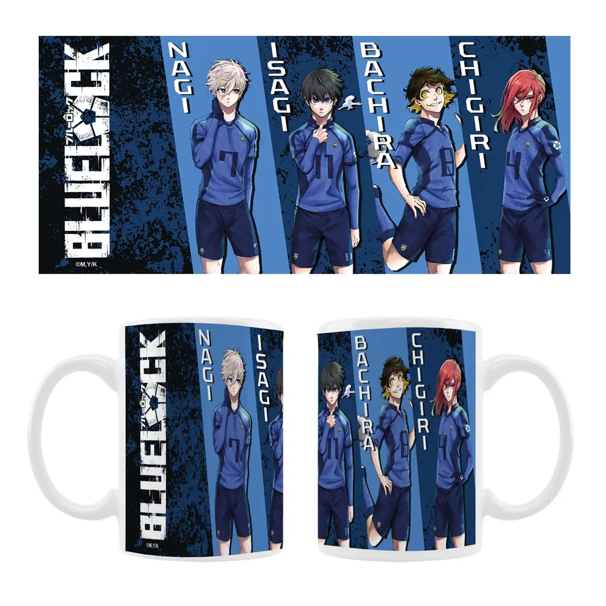 Blue Lock - Tasse - Nagi, Isagi, Bachira & Chigiri - Figura de anime coleccionable - Foto principal