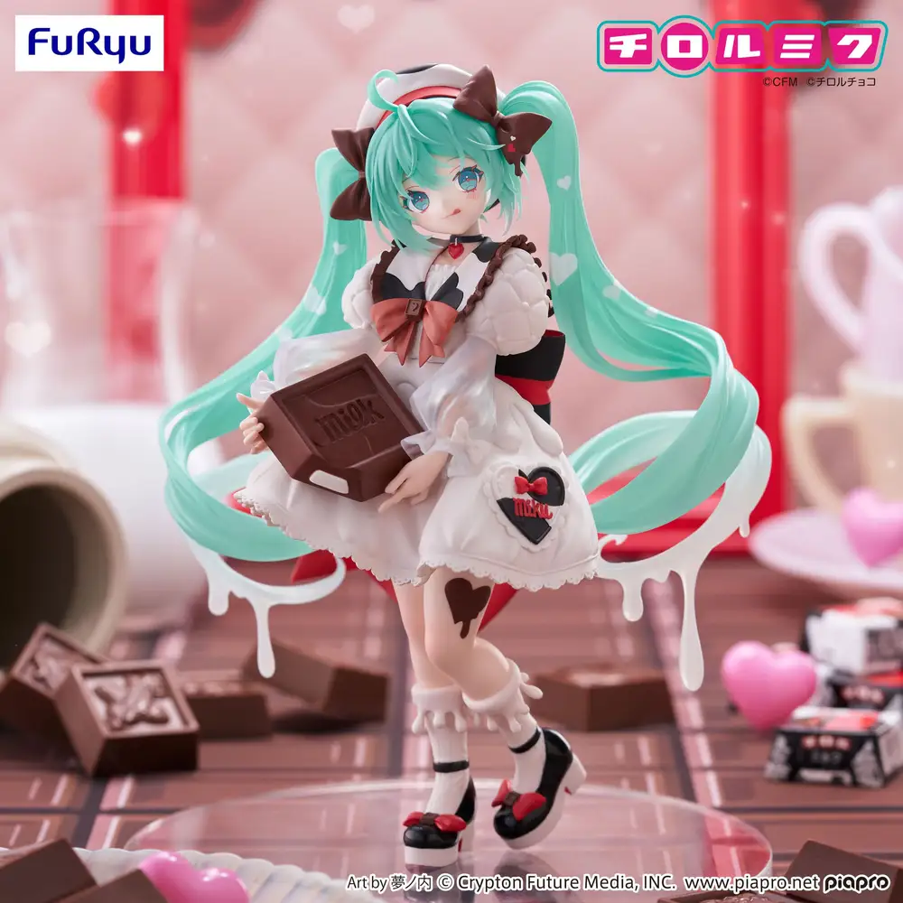 Character Vocal Series - Trio-Try-iT Figure - Miku Hatsune (Hatsune Miku Tirol Chocolate) (Milk Ver.) - Imagen 1