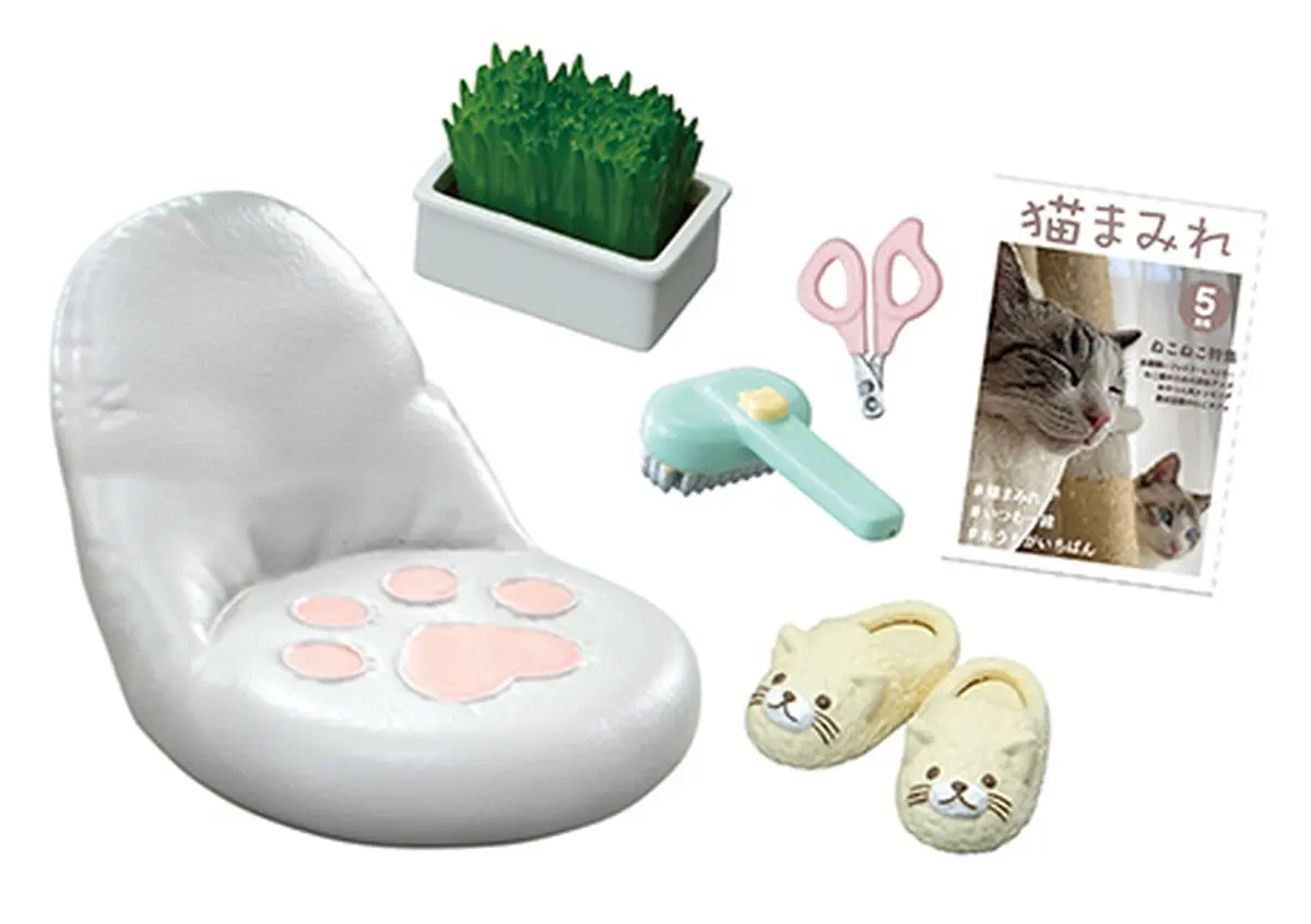 Petit Sample Series - Life with cats - Floor chair - Figura de anime coleccionable - Foto principal