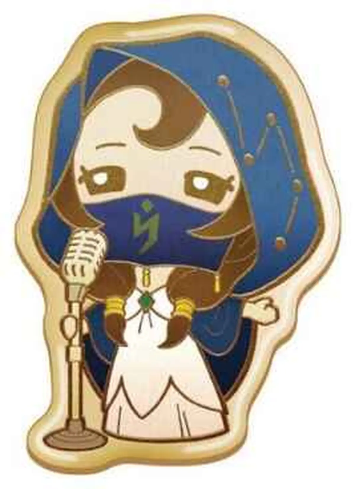 Ace Attorney - Orchestra Pin Badge - Lamiroir - Figura de anime coleccionable - Foto principal