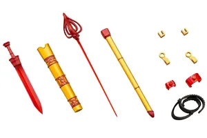 M.S.G - Plastic Model Kit Accesorios - Virtuous Style10 Sword Set B (Flamerite Ver.)