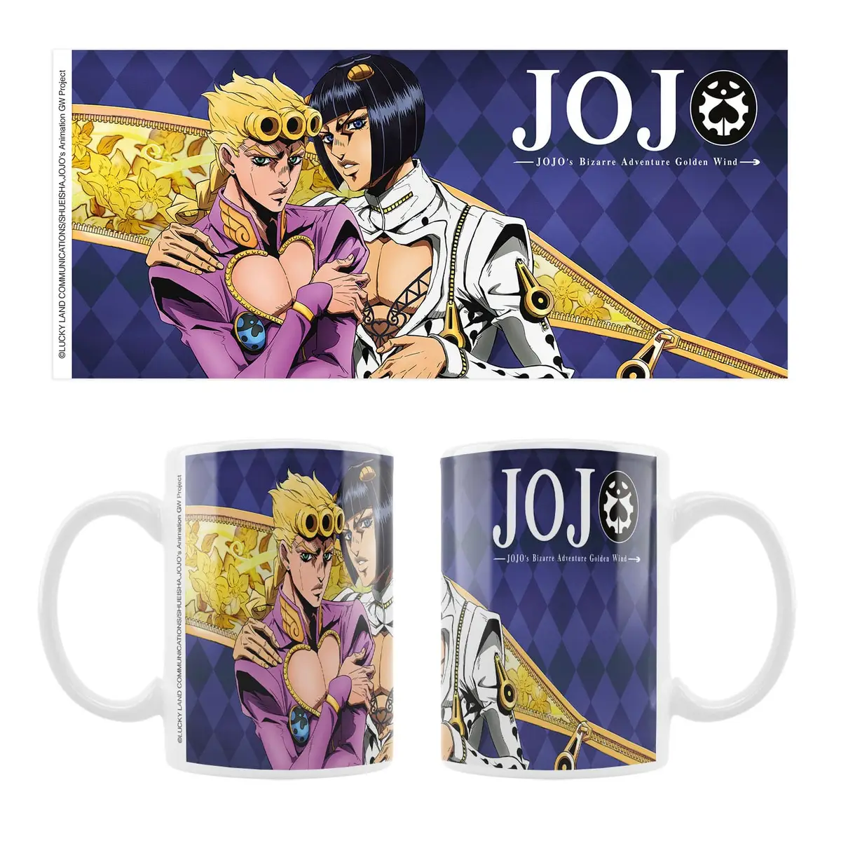 JoJo's Bizarre Adventure - Tasse - Giorno & Bruno - Figura de anime coleccionable - Foto principal