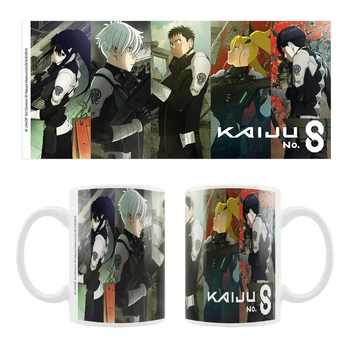 KAIJU NO.8 - Tasse - Mina, Reno, Kafka, Kikoru & Hoshina - Figura de anime coleccionable - Foto principal