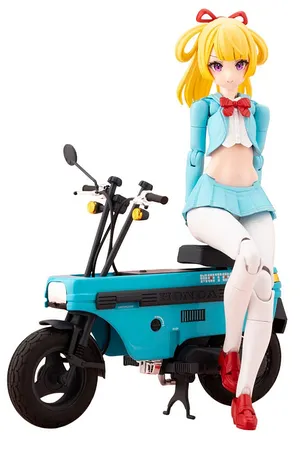 Megami Device - Plastic Model Kit - Buster Doll Knight Alice with Honda AB12 Motocompo