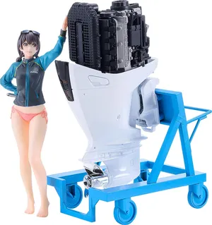 Shunya Yamashita - PLAMAX - Minori with Honda BF350 Grand Prix White
