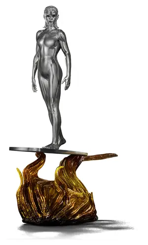 The Fantastic Four - Art Escala - Silver Surfer