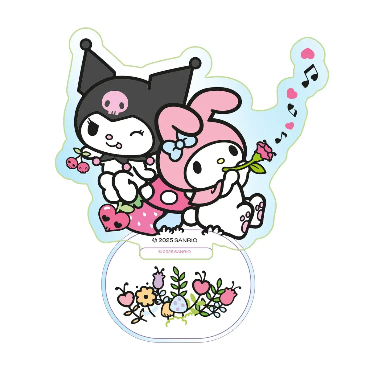 My Melody - Acrylic Stand - Kuromi & My Melody (Holographic) - Figura de anime coleccionable - Foto principal