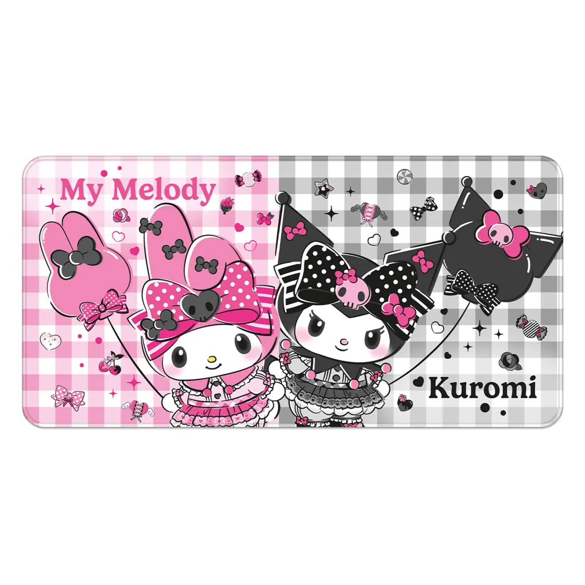 My Melody - Mousepad - My Melody & Kuromi (Pink Black Party Series) - Figura de anime coleccionable - Foto principal