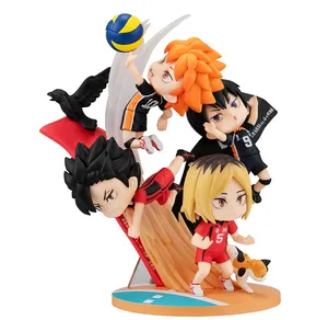 Haikyu!! - FigUnity - Shoyo Hinata, Tobio Kageyama, Tetsuro Kuroo & Kenma Kozume (Bonus)