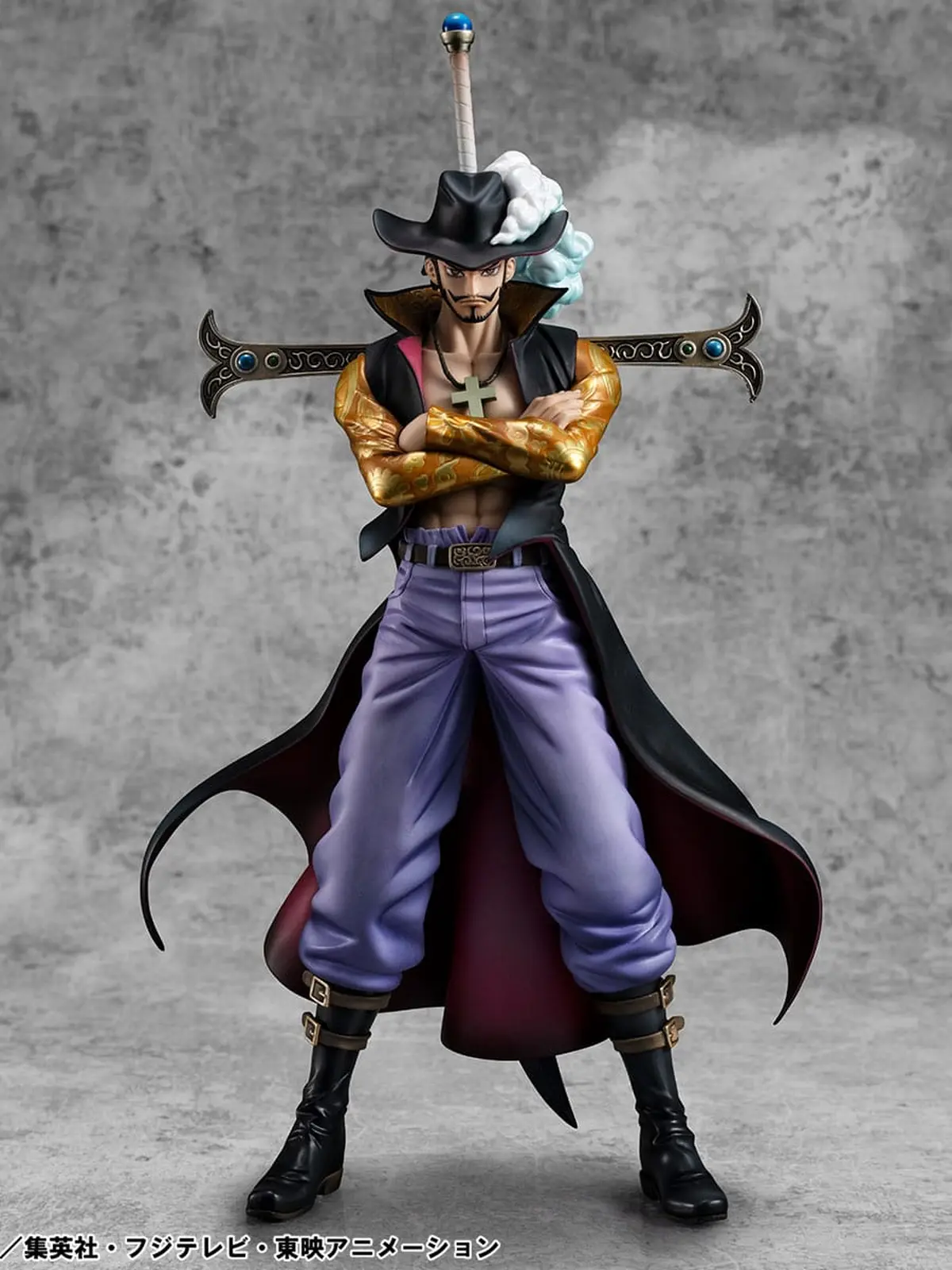 One Piece - Portrait of Pirates - SA-MAXIMUM - Dracule "Hawk Eyes" Mihawk (Ver. R) - Imagen 1