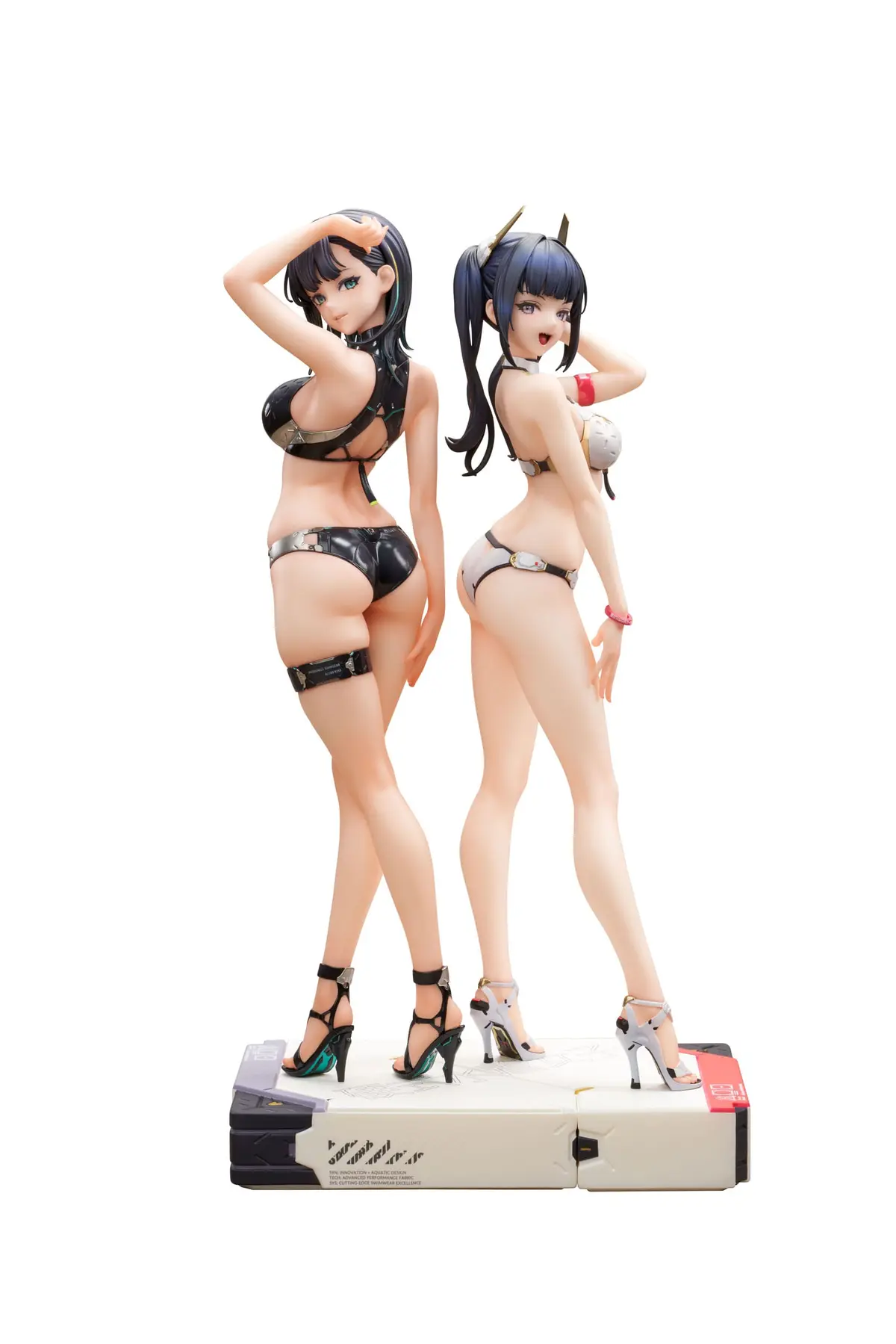 Tsubaki Harusame - SSR FIGURE - Konno Ao & Hakuyou Maruko (Set) - Imagen 1
