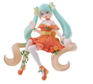 Character Vocal Series - Noodle Stopper Figure - Miku Hatsune (Citrus Ver.)