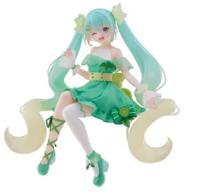 Character Vocal Series - Noodle Stopper Figure - Miku Hatsune (Lime Ver.)