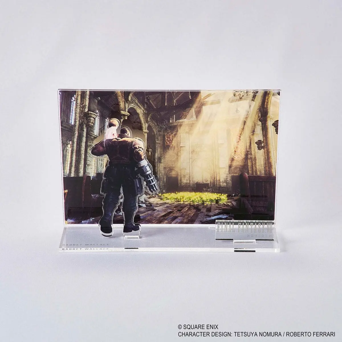 Final Fantasy VII Remake - Acrylic Stand - Barret Key Art - Figura de anime coleccionable - Foto principal