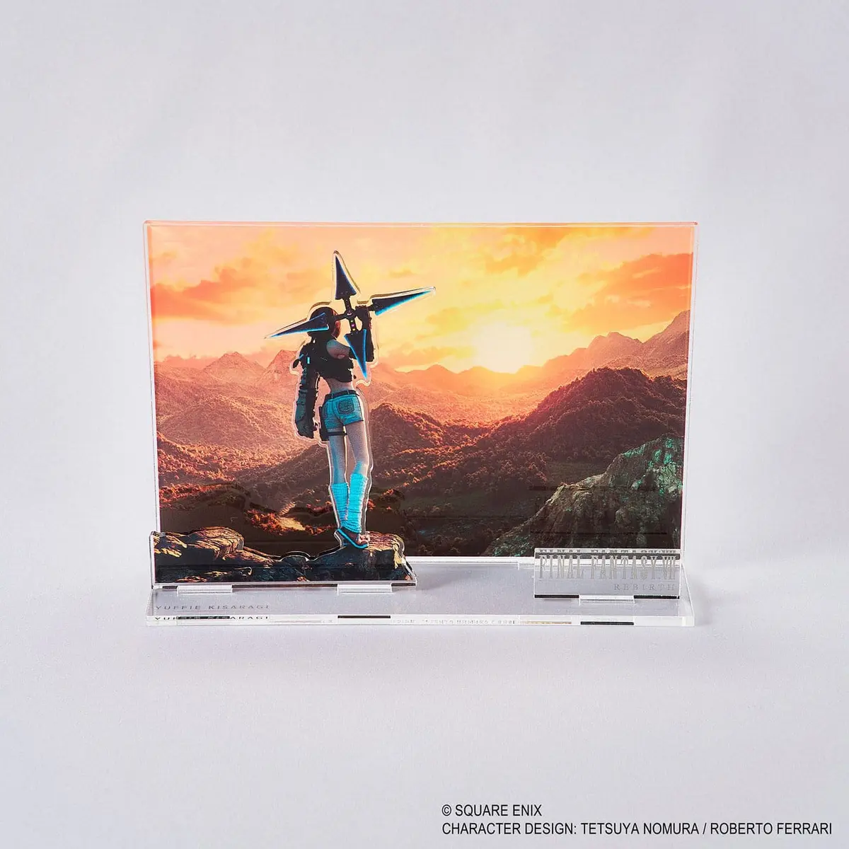 Final Fantasy VII Remake - Acrylic Stand - Yuffie Key Art - Figura de anime coleccionable - Foto principal