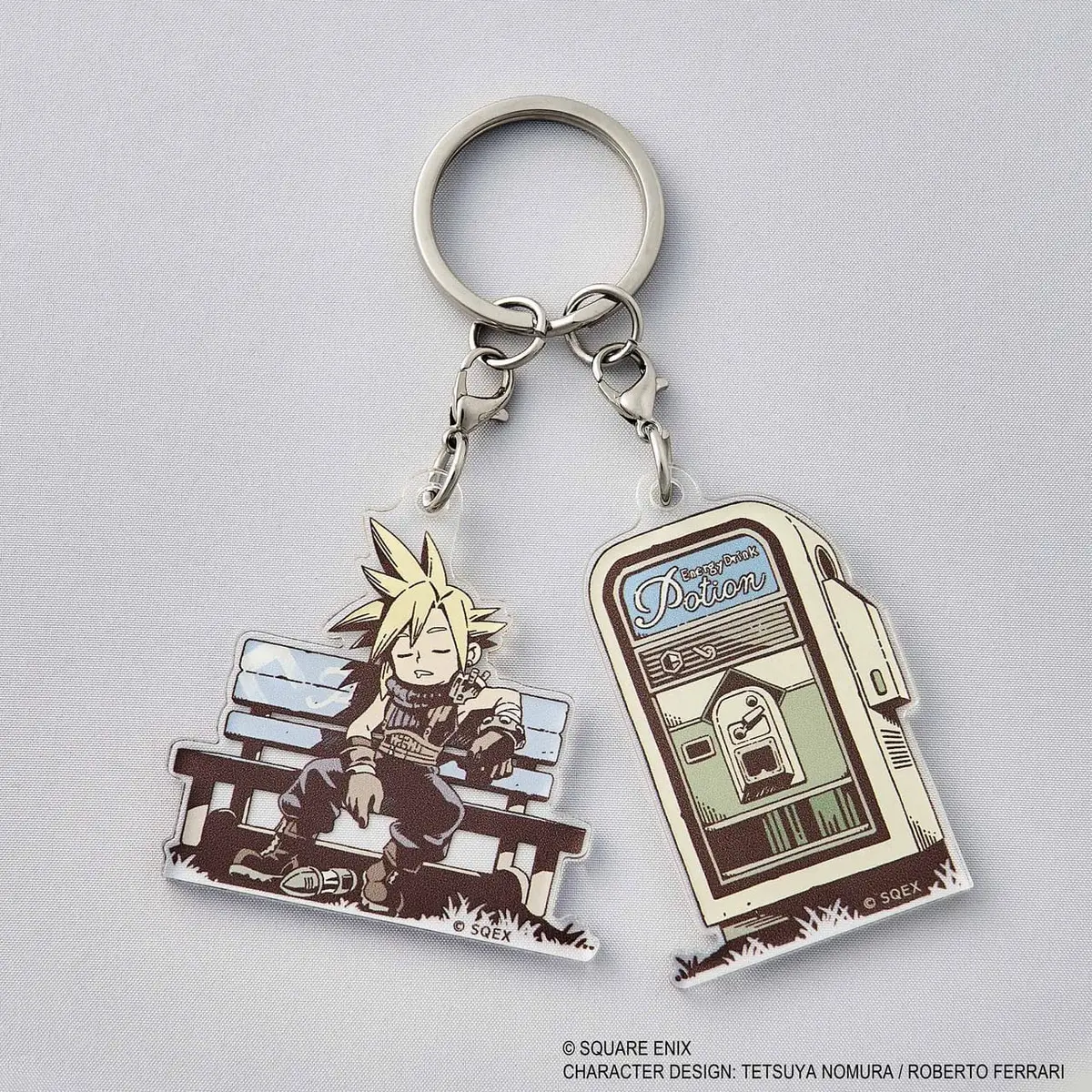 Final Fantasy VII Remake - Schlusselanhanger - Sleeping Cloud - Figura de anime coleccionable - Foto principal