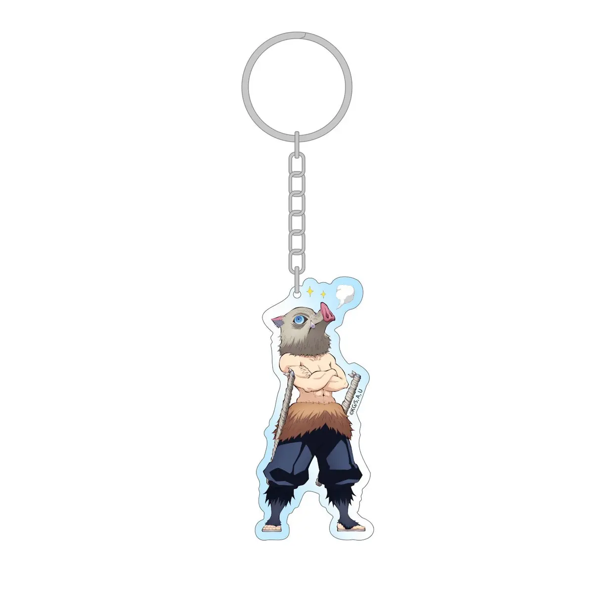 Demon Slayer - Schlusselanhanger - Inosuke Hashibira - Figura de anime coleccionable - Foto principal