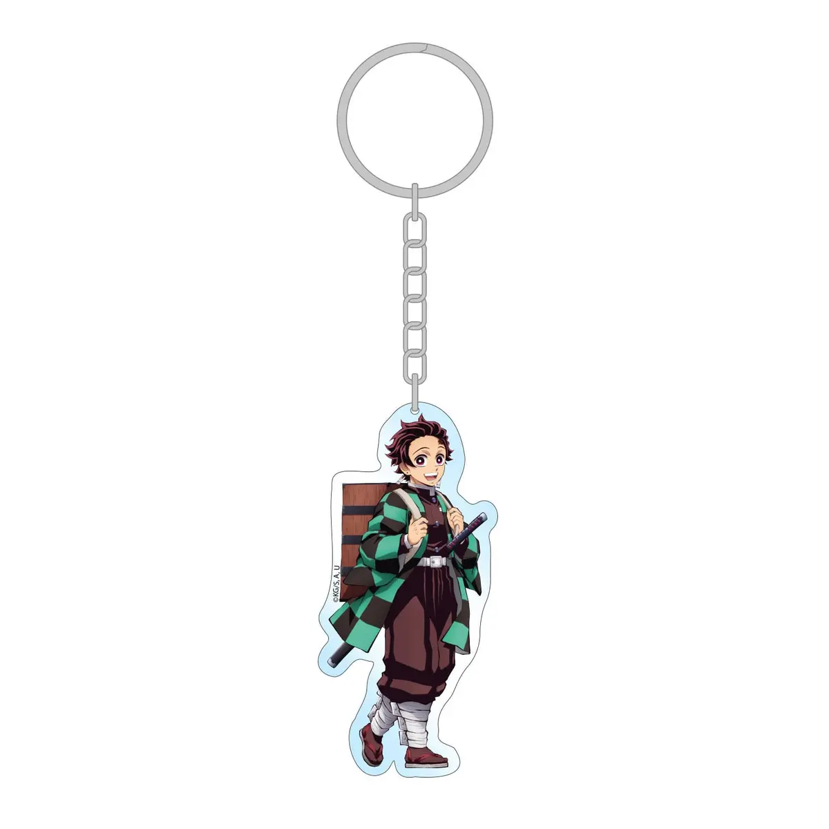 Demon Slayer - Schlusselanhanger - Tanjiro Kamado (Holographic) - Figura de anime coleccionable - Foto principal