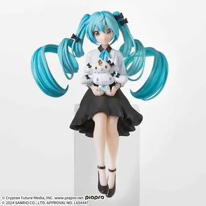 Character Vocal Series - Hatsune Miku  Cinnamoroll - Chokonose Premium Figure - Miku Hatsune (Sumashi Ver.)