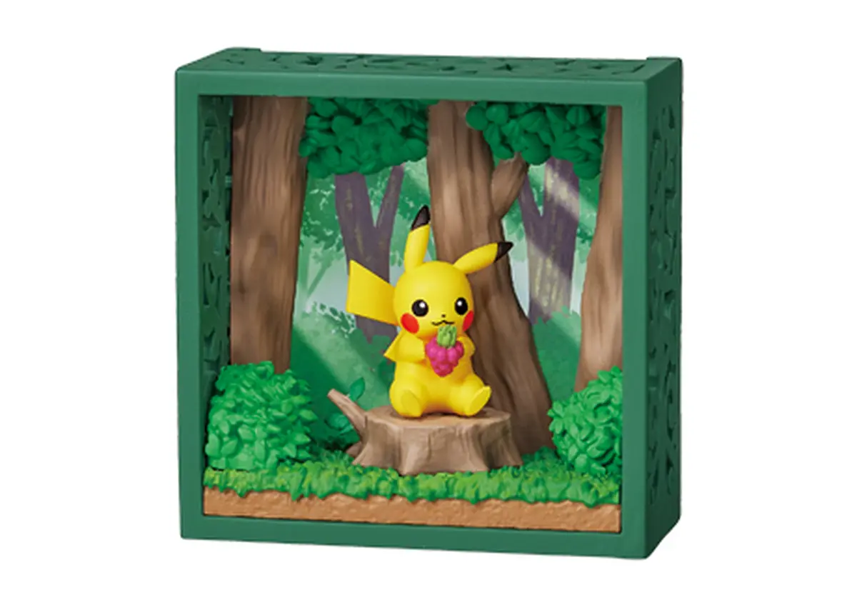 Pokemon - Pokemon frame - Deep woods - Pikachu - Figura de anime coleccionable - Foto principal