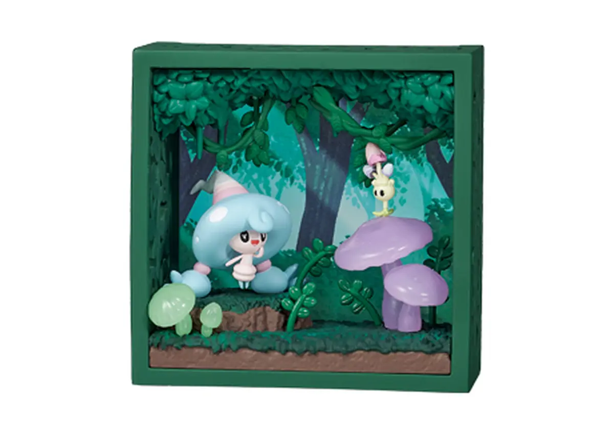 Pokemon - Pokemon frame - Deep woods - Brimano & Bubungus - Figura de anime coleccionable - Foto principal