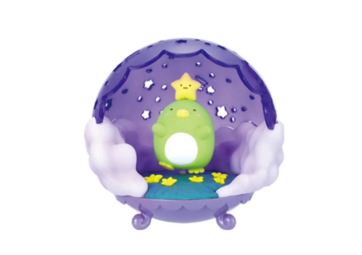 Sumikko Gurashi - Clear globe - A Happy and Heartwarming Spot - Penguin? (Night sky) - Figura de anime coleccionable - Foto principal