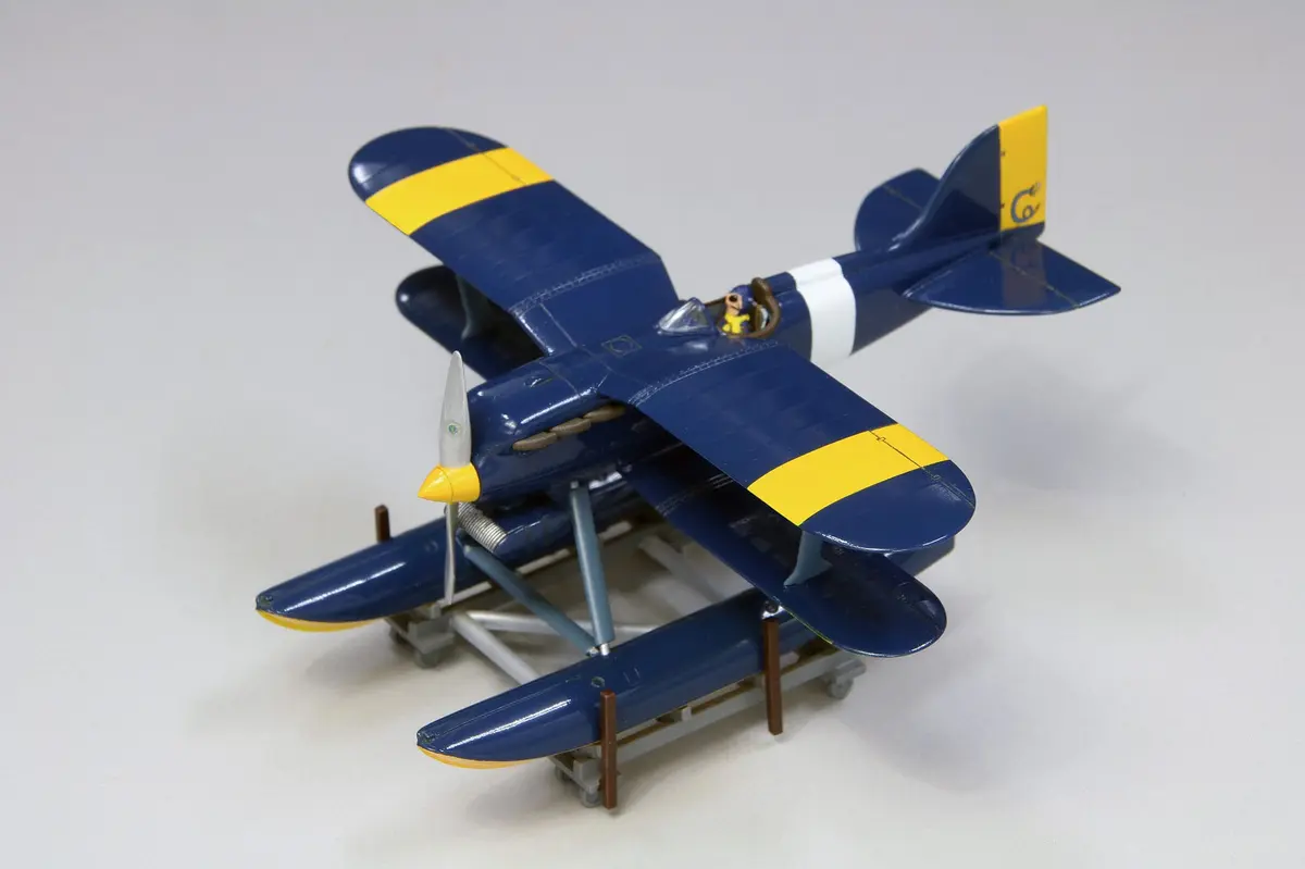 Porco Rosso - Model Kit - Curtiss R3C-0 Seaplane Prototype - Figura de anime coleccionable - Foto principal