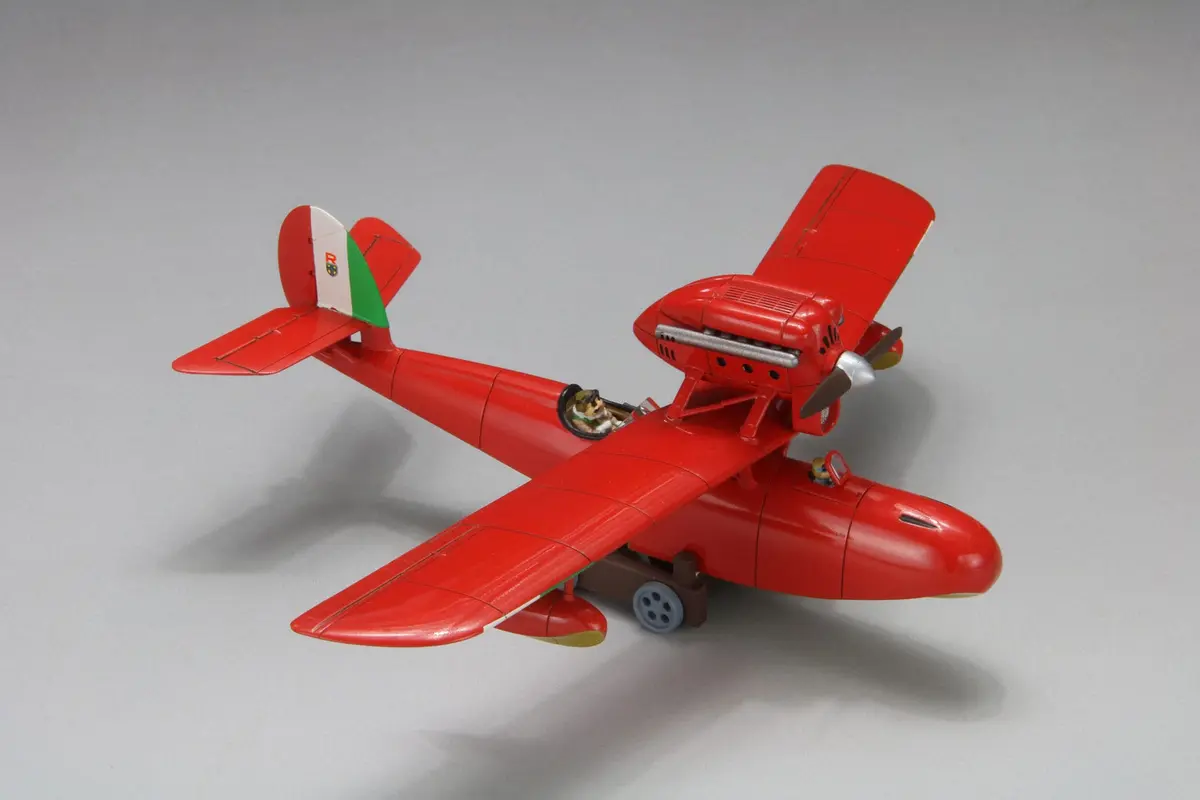Porco Rosso - Model Kit - Savoia S.21F Version 2 & Porco - Figura de anime coleccionable - Foto principal