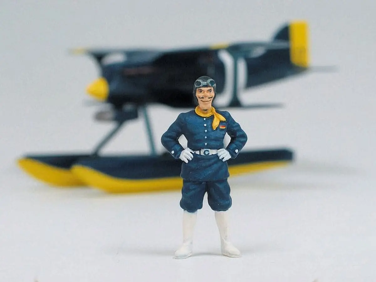 Porco Rosso - Model Kit - Curtiss R3C-0 Seaplane & Curtis - Figura de anime coleccionable - Foto principal