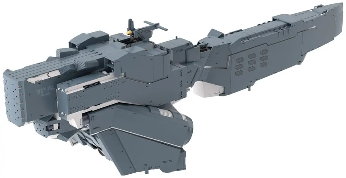 Legend of the Galactic Heroes - Plastic Model Kit - Planets Alliance Forces Battleship Hyperion - Imagen 1