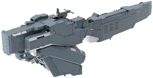 Legend of the Galactic Heroes - Plastic Model Kit - Planets Alliance Forces Battleship Hyperion