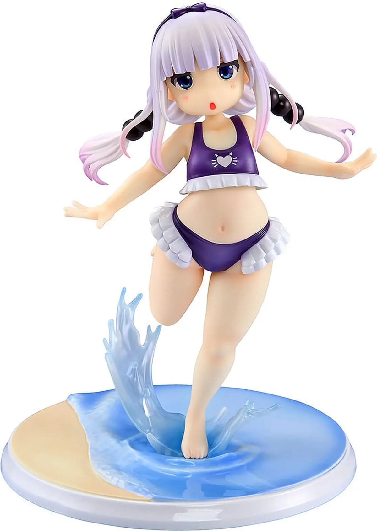 Miss Kobayashi's Dragon Maid - Figura a Escala - Kanna Kamui (Excited to Wear a Swimsuit at Home Ver.) (Purple) - Imagen 1