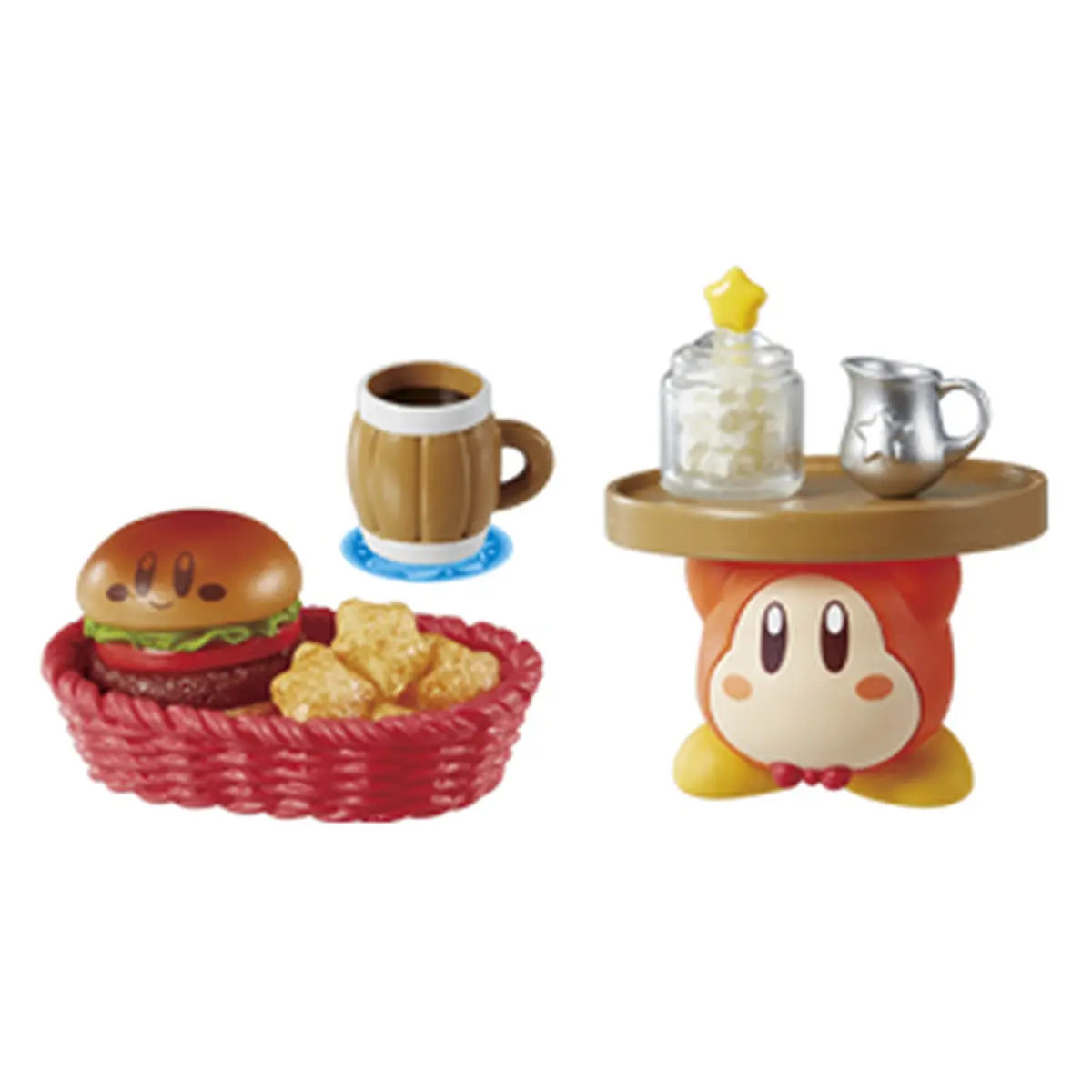 Kirby - Kirby's cafe time - Hamburger set - Imagen 1