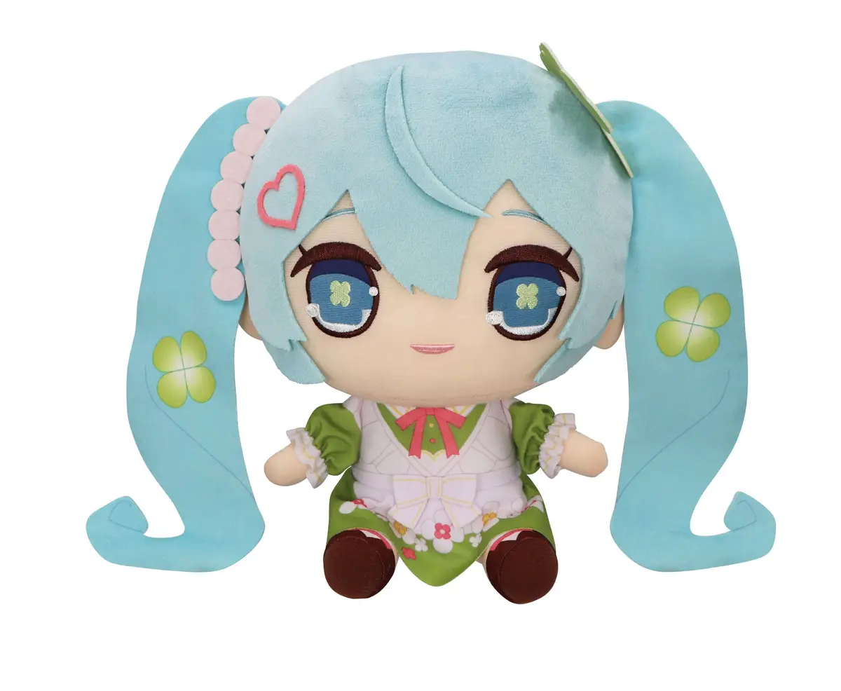 Character Vocal Series - Plush - Miku Hatsune (Flower Fairy Clover) - Imagen 1