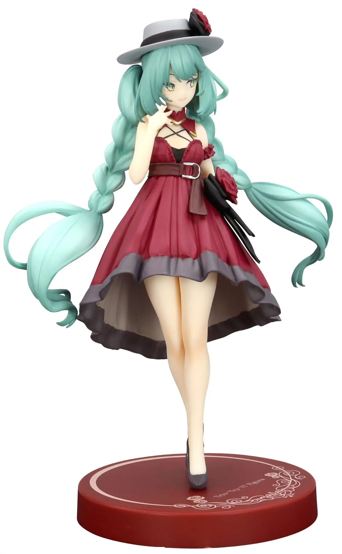Character Vocal Series - Trio-Try-iT Figure - Miku Hatsune (Outing Dress Red Color Ver.) - Imagen 1