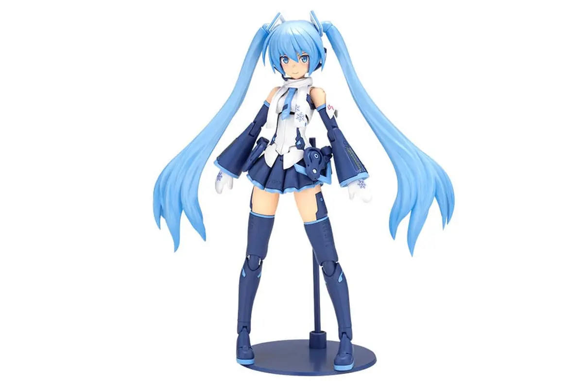 Character Vocal Series - FRAME ARMS GIRL - Plastic Model Kit - Miku Hatsune (Snow) (Another Color Ver.) - Imagen 1