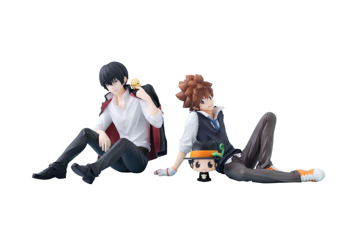 Reborn! - G.E.M. Series - Kyoya Hibari, Hibird, Tsunayoshi Sawada & Reborn (Palm Size) (Set) - Imagen 1