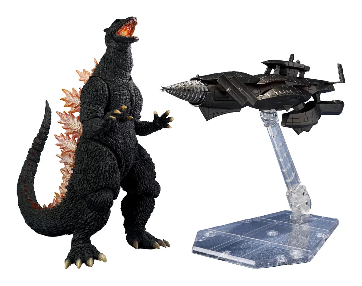 Godzilla - S.H.MonsterArts - Godzilla (Heat Ray Ver.) vs. New Gotengo - Imagen 1