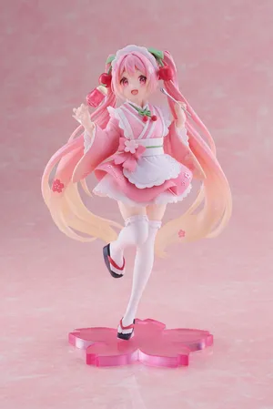 Character Vocal Series - Coreful Figure - Miku Hatsune (Sakura Miku Japanese Cafe Ver.)