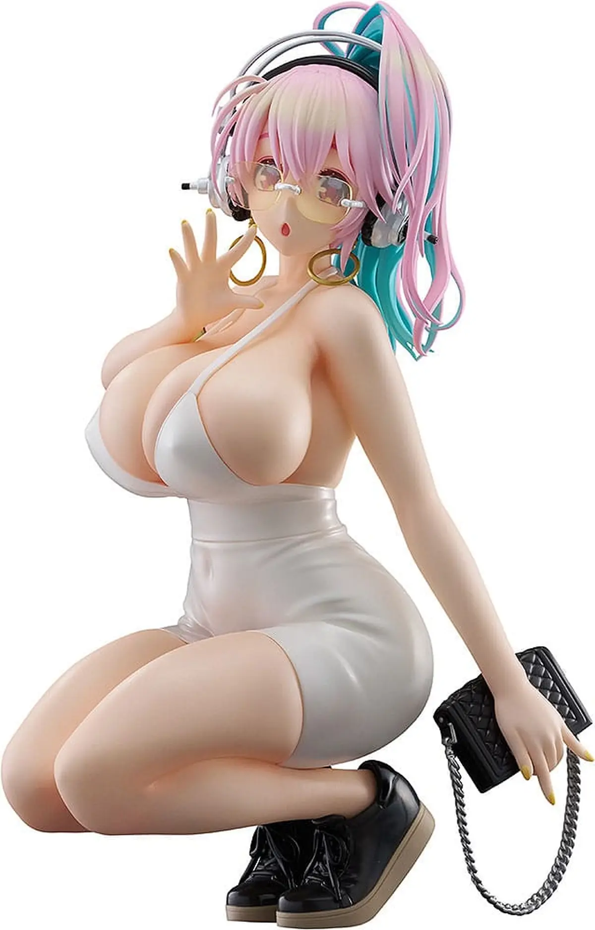 Super Sonico - POP UP PARADE - Super Sonico (15th Mini Dress Ver.) (L Size) - Imagen 1