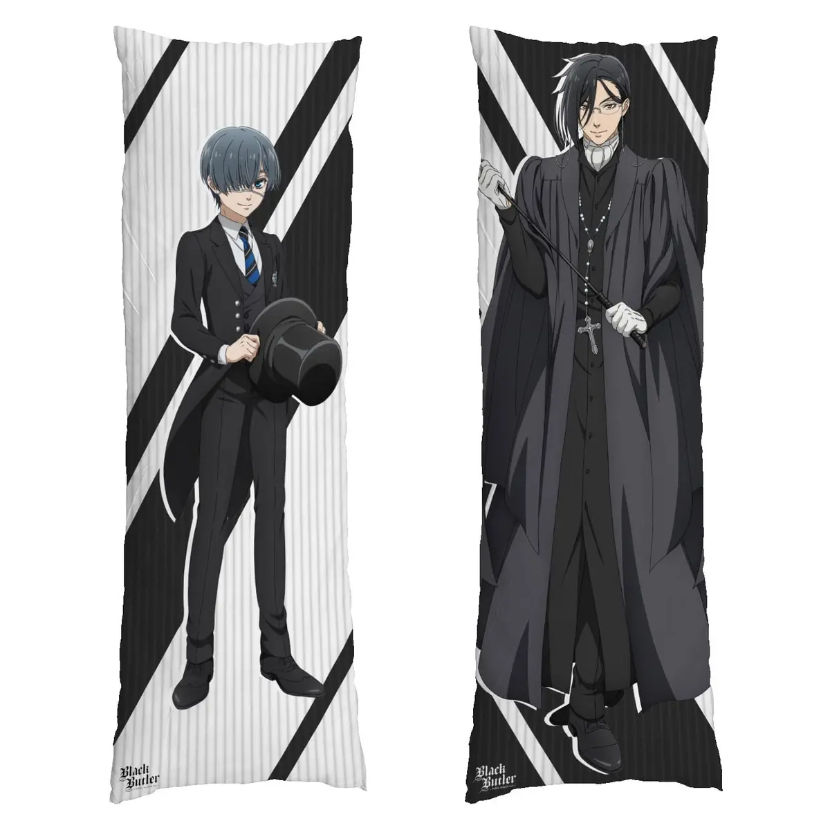 Black Butler - Dakimakura Kissenbezug - Sebastian Michaelis & Ciel Phantomhive - Figura de anime coleccionable - Foto principal