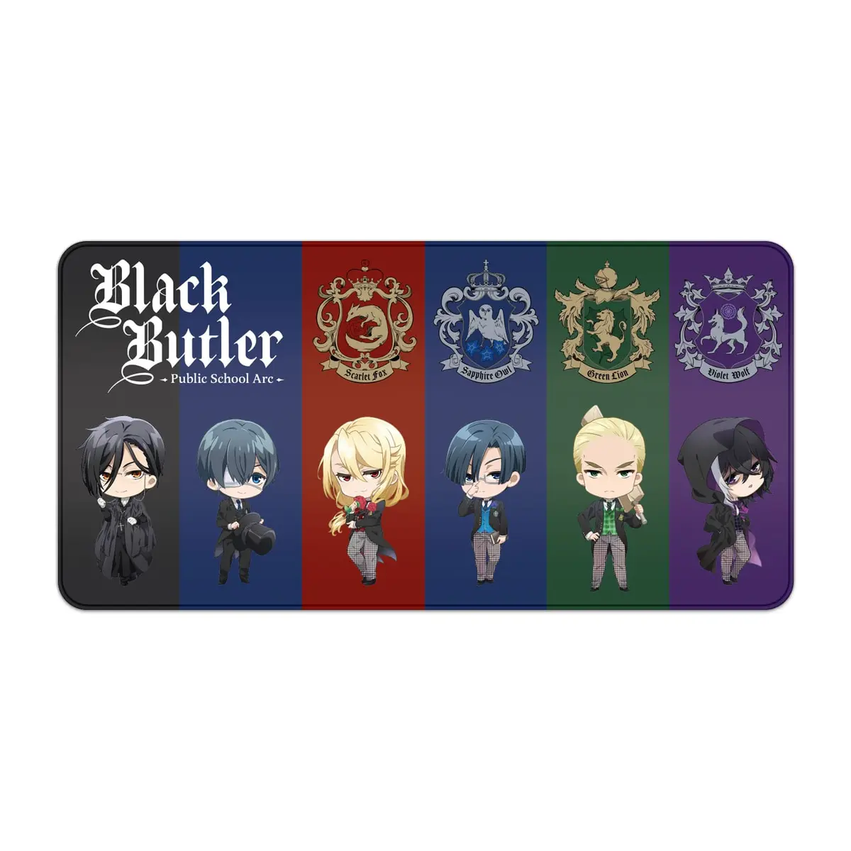 Black Butler - Mousepad - Chibi & Emblem - Figura de anime coleccionable - Foto principal