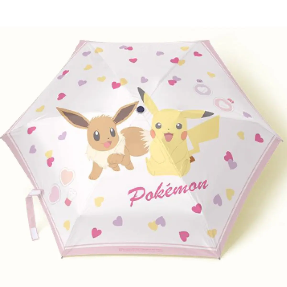 Pokemon - Regenschirm - Pikachu & Evoli (Sweetheart) - Imagen 1