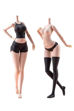 SOUSAI SHOJO TEIEN - Plastic Model Kit Accesorios - Dress Up Body (L) Color C Ver.