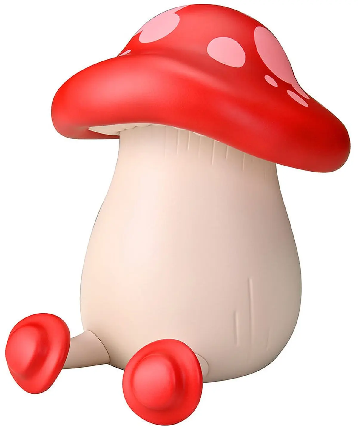 Delicious in Dungeon - Sofubi Figure - Walking Mushroom (Red) - Imagen 1