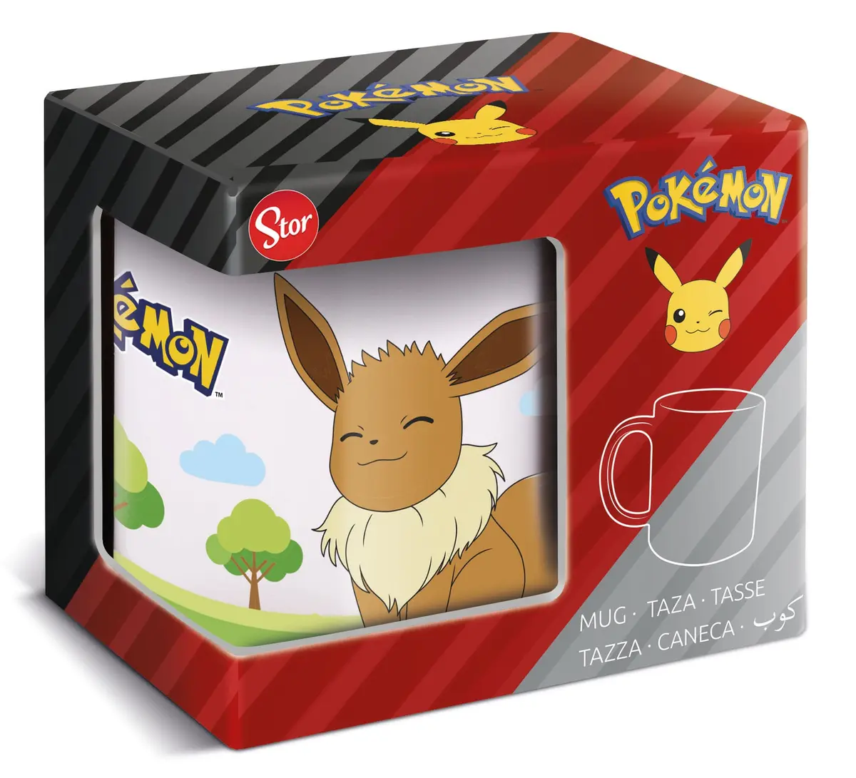 Pokemon - Tasse - Evoli - Imagen 1
